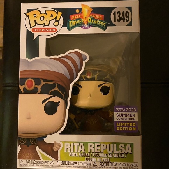 Funko Pop! Rita Repulsa 2023 SDCC Exclusive Power Rangers - Picture 2 of 3